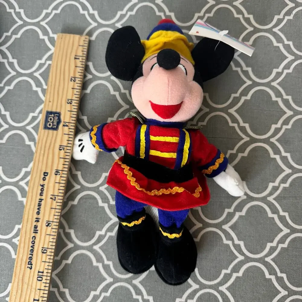 Disney Nutcracker Bean Bag Plush Stuffed Animal Toy New With Tag Collectible VTG